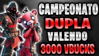 Fortnite ao Vivo--SALA PERSONALIZADA --DUO VALENDO 2 SKINS DE 1500 V-BUCKS---