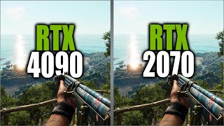 RTX 4090 vs RTX 2070 Benchmark Tests - Tested 20 Games