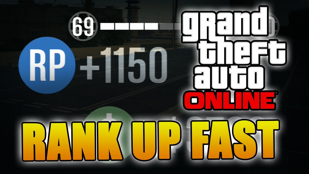 Gta 5 Online Rank Up Fast Plus Fast Money Xbox Ps3 Youtube