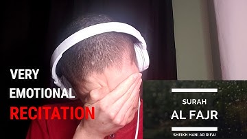 [Emotional] surah al fajr - سورة الفجر - the dawn || Hani Ar Rifai | Shaz REACTS