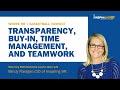 Where HR & Basketball Connect: Transparency, Buy-In, Time Management, and Teamwork.