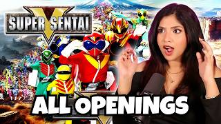 Non-Toku Fan Reacts to EVERY SUPER SENTAI Opening | SUPER SENTAI Blind Reaction