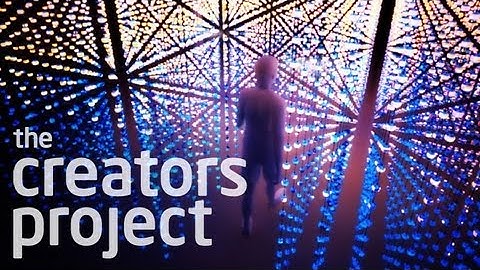 6,000 Light Bulbs React To Your Movements