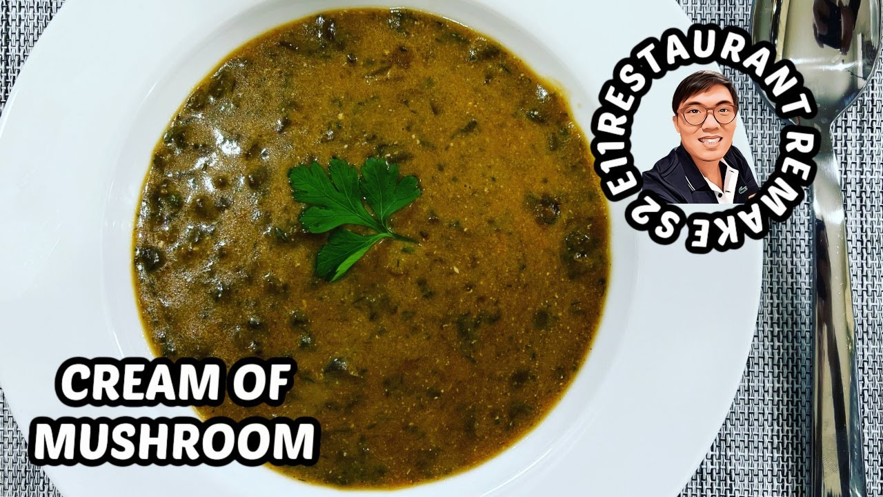 CREAM OF MUSHROOM SOUP THE BEST & EASY RECIPE STAUB COCOTTE COOKING