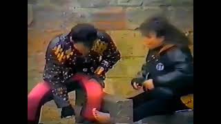 Adam Ant Tickling The Bare Feet Soles Of Sabra Williams . Mf Feet Mainstream