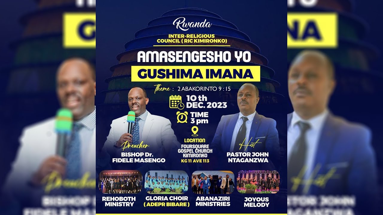 FOURSQUARE TV INTERRELIGIOUS COUNCIL (RIC KIMIRONKO) AMASENGESHO