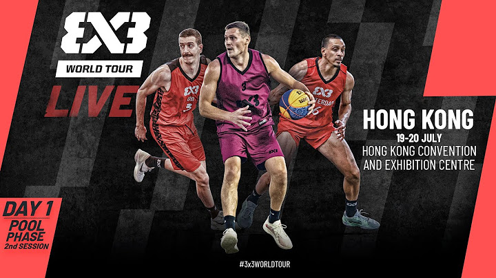 LIVE🔴FIBA #3x3WorldTour Hong Kong 2025 | Pool Phase - Session 2 | #3x3Basketball