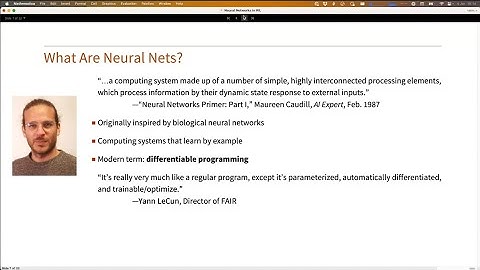 The Wolfram Neural Net Framework: Neural Networks as Differentiable Programs