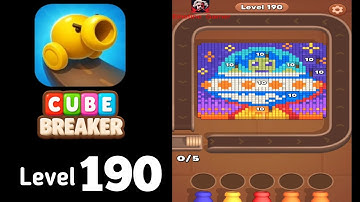 Cube Breaker level 190 Guide Walkthrough Solution