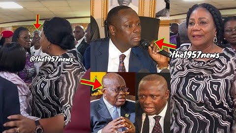 First Lady Fights In Parliament, Snubbed SP Alban Bagbin Confronted MP For Disrespecting Nana Addo