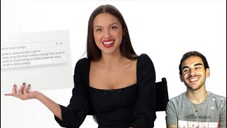 Olivia Rodrigo Answers The Web's Most Searched Questions | WIRED | Reaction