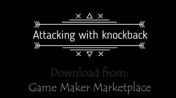 Knockback asset for Gamemaker: Studio