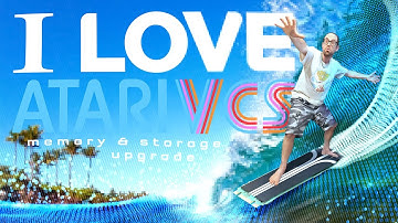 I LOVE Atari VCS - Memory and Storage Upgrades (over 100 games available now!) - Ep 068
