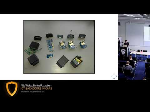 TR19 IoT backdoors in cars