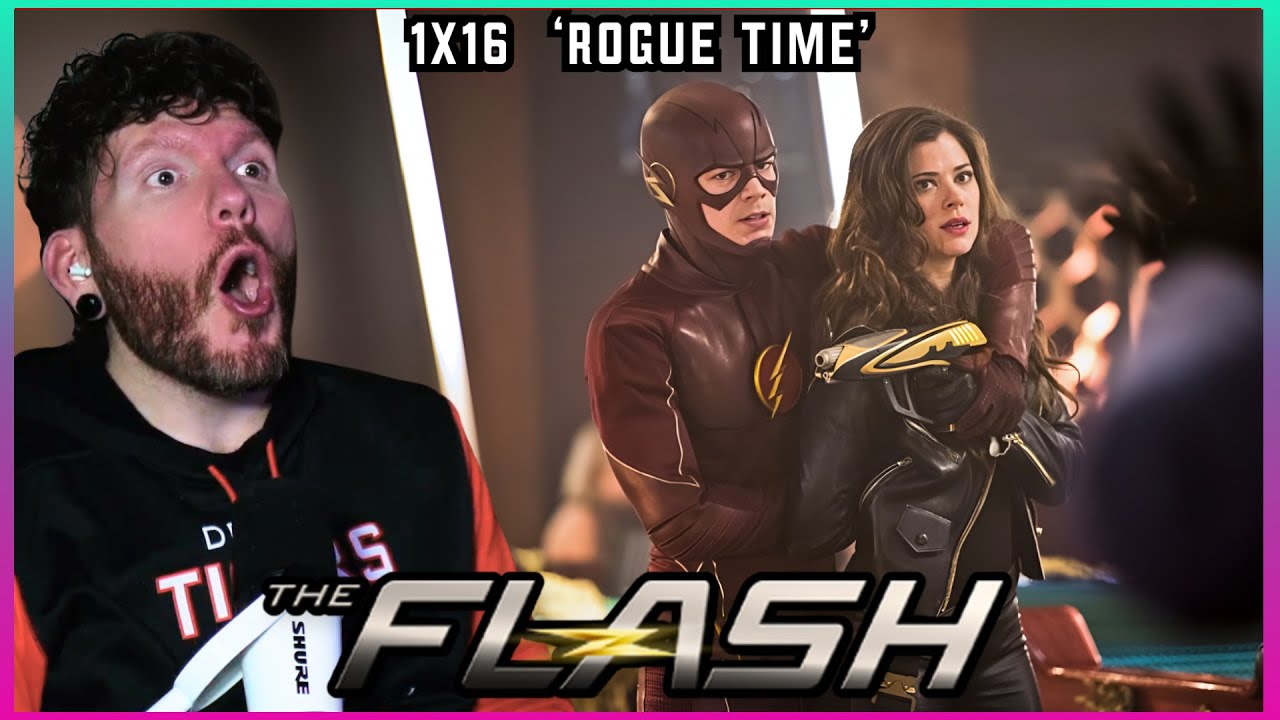First time watching THE FLASH Reaction 1x16 'Rogue Time'