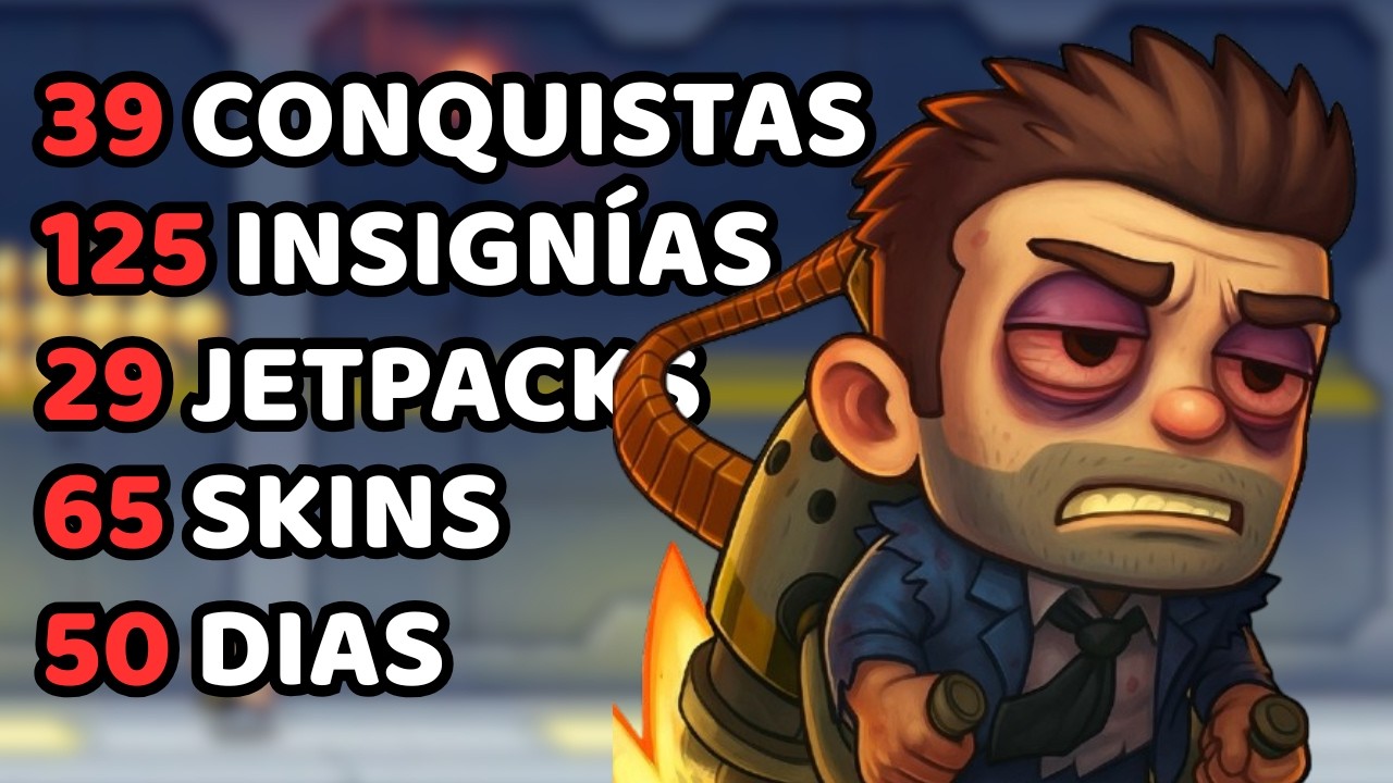 Eu fiz 100% de JETPACK JOYRIDE... e custou minha ALMA