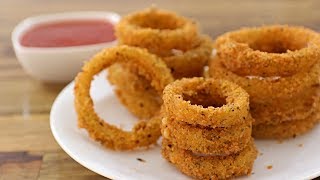 Onion Rings Recipe | How to Make Crispy Onion Rings
