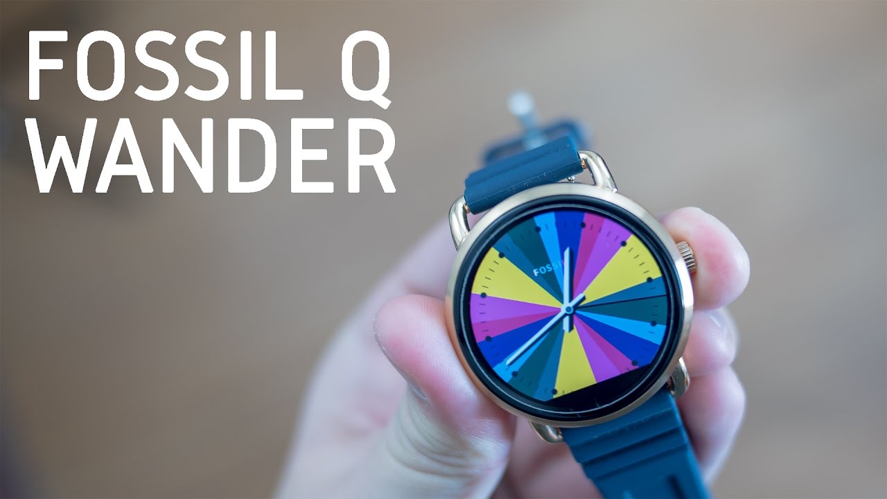 Fossil q wander precio new arrivals