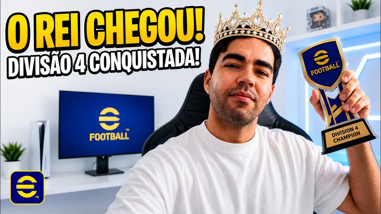 EFOOTBALL 27 - O INICIO, EM BUSCA DA PRIMEIRA DIVISAO
