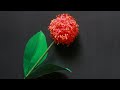 วิธีทำดอกไม้จากกระดาษ/ How to make flower from paper