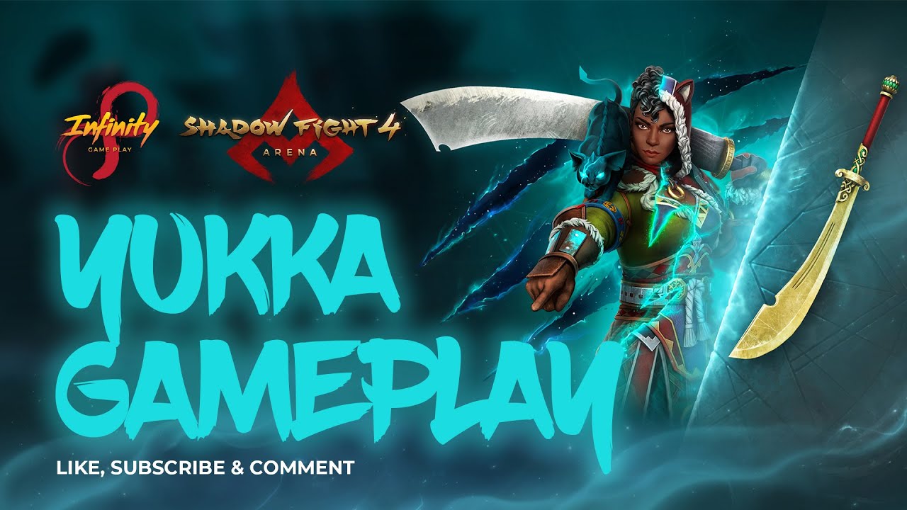 Shadow Fight 4 Arena Yukka Gameplay Tips and tricks Free online 2 players mobile game 