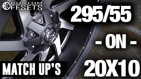 Custom Offsets Match Up: 295/55 R20 on 20x10 -18