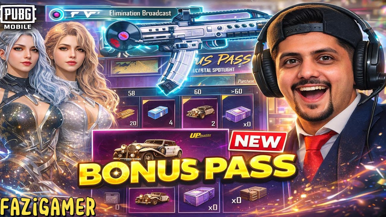 BIG PUBG Giveaway 🔥 Royal Pass Bonus FREE at 500 Likes FaziGamer-Thumbnail