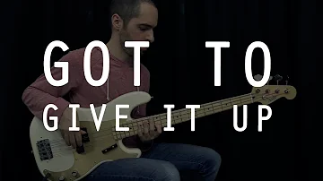 GOT TO GIVE IT UP - Marvin Gaye - Bass Cover /// Bruno Tauzin