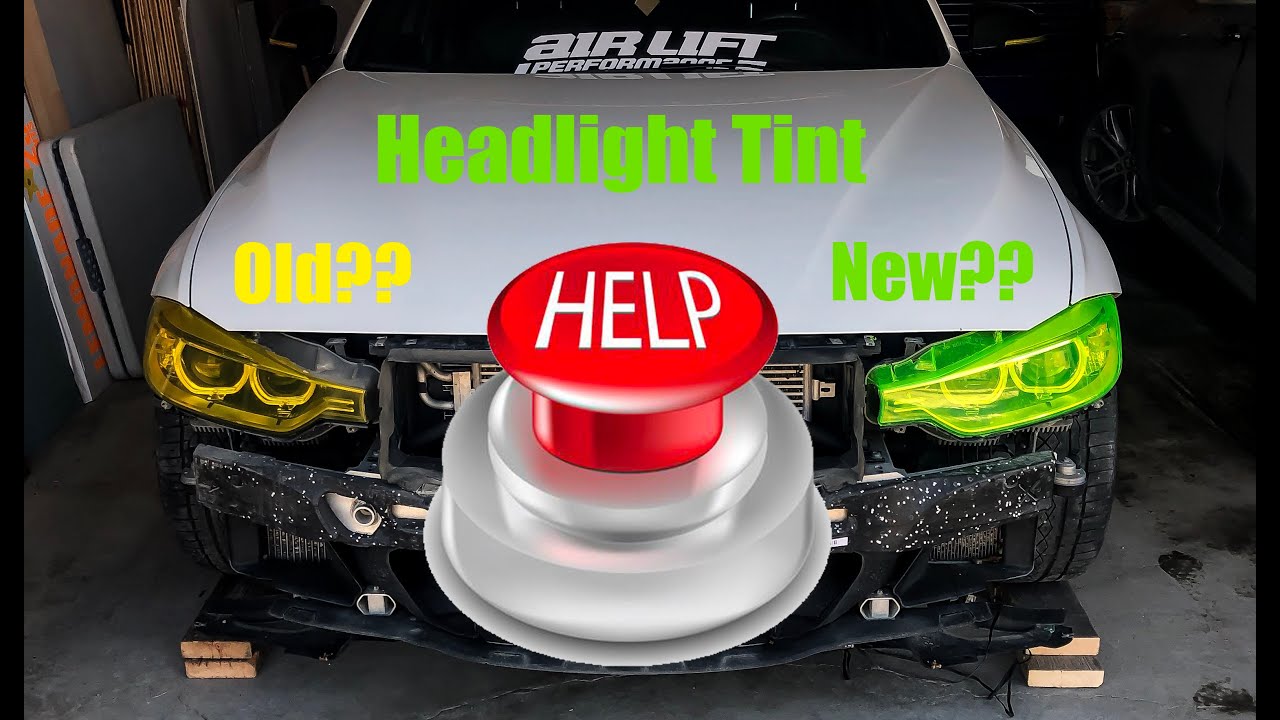 How to install Headlight Tint 