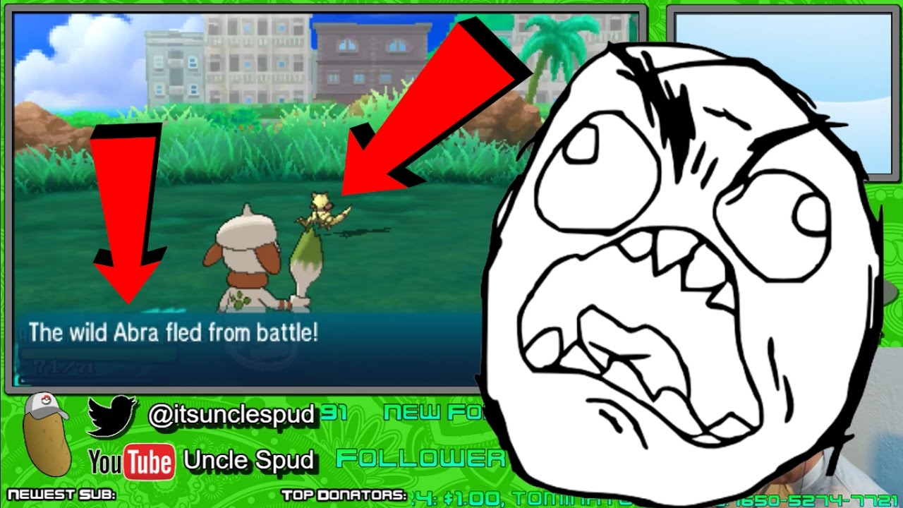 [LIVE] SHINY ABRA FAIL!!! 531 SOS Encounters! | LIVE SHINY FAILS w/ Uncle Spud!