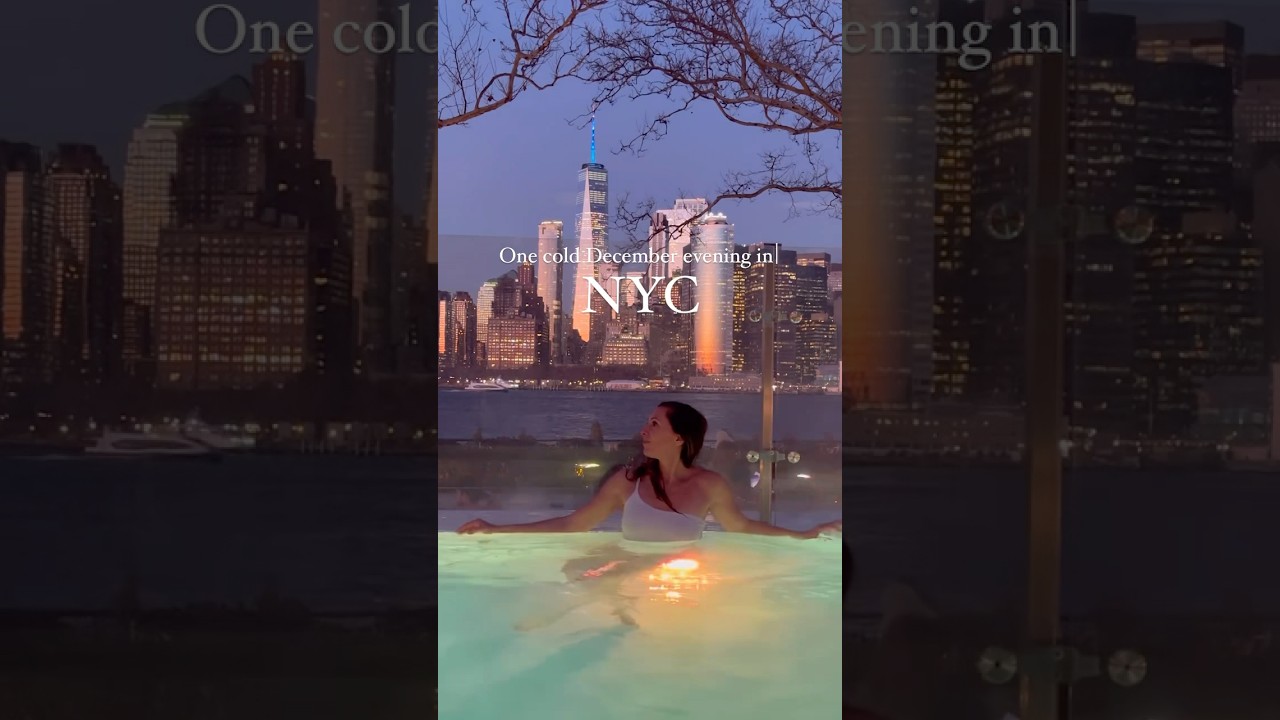 Best NYC spa with a breathtaking view - all info on my blog (link in bio) ❄️❤️ 