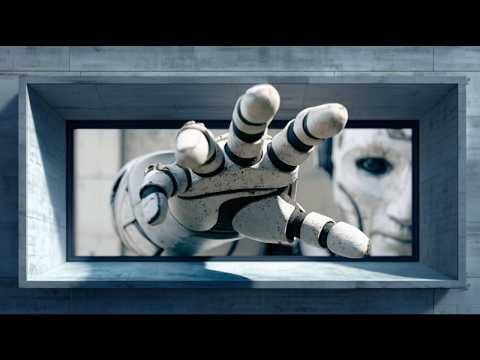 A Robot Trapped Between Dimensions | 2D Anamorphic Illusion