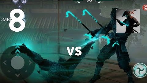 shadow fight 3 gameplay walkthrough chapter 2 part 8 boss fight (Android, iOS)