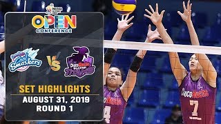 Creamline Vs. Choco Mucho Set 3 Highlights - August 31, 2019