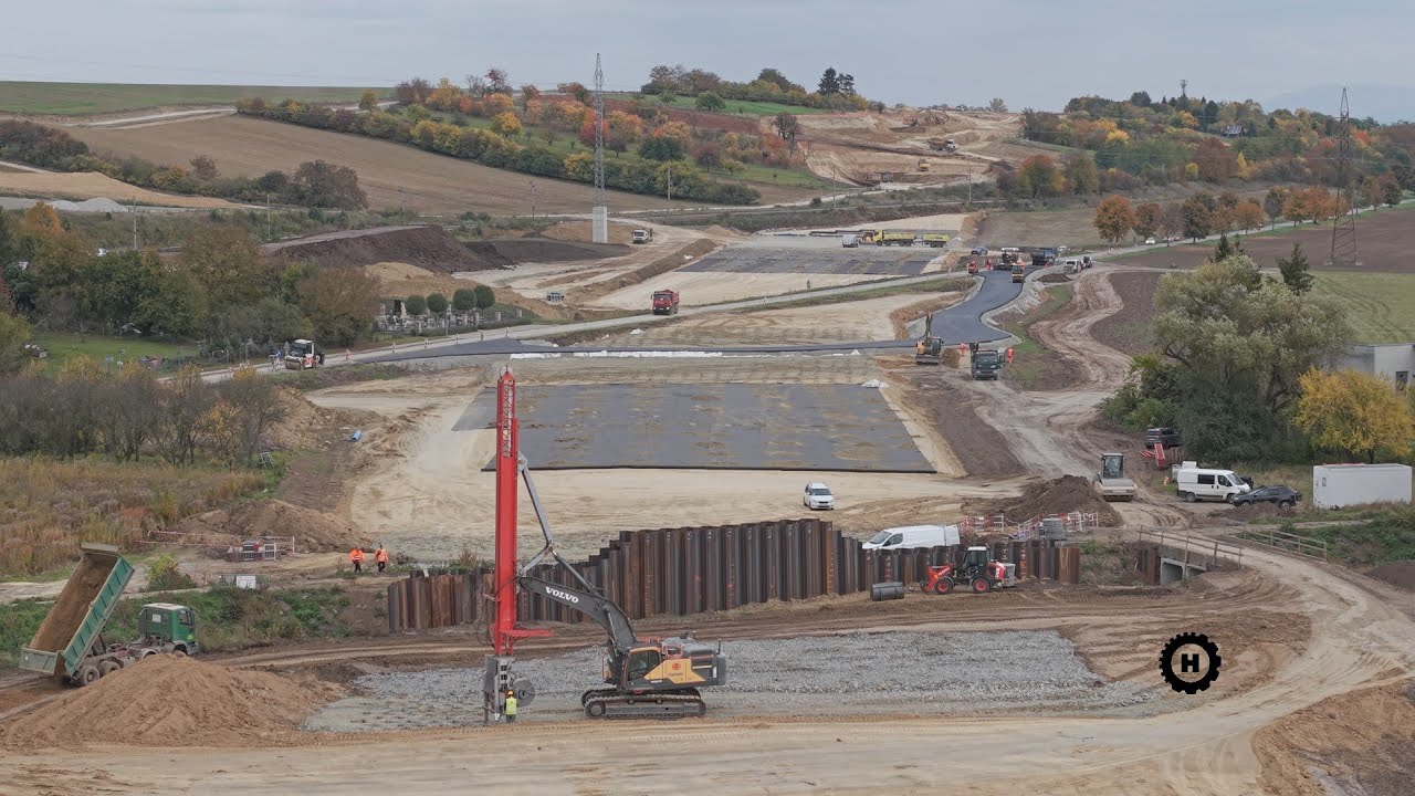 Stavitelé v akci | ep.23 - Modernizace trati Brno - Přerov (4.stavba) - vertikální drény | Menard