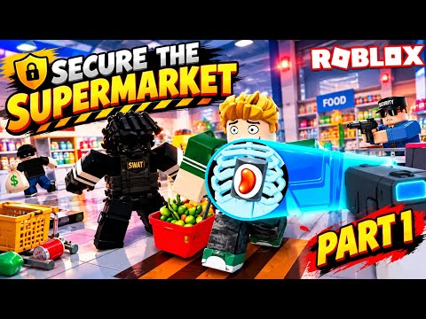 Secure The Supermarket Roblox 😲😆 | Can You Catch The Thief 🤯 Gameplay Part 1 | Roblox Game | Android