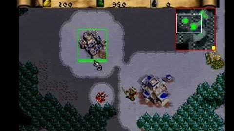 Sega Saturn - Warcraft 2: The Dark Saga (Human Mission 1)