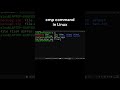 CMP Command in Linux Compare Two Files Byte by Byte #CmpCommand#LinuxTutorial#LinuxForBeginners