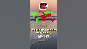 day 3 of trying to get a subscriber from each country #mapping #mapper #maps #geography