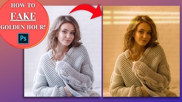 Golden Hour Effect | How to FAKE Golden Hour & Blue Hour in Photoshop | Tutorial