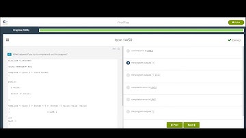 Cisco C++ Advance course module Final Answer 2022 updated || CPP