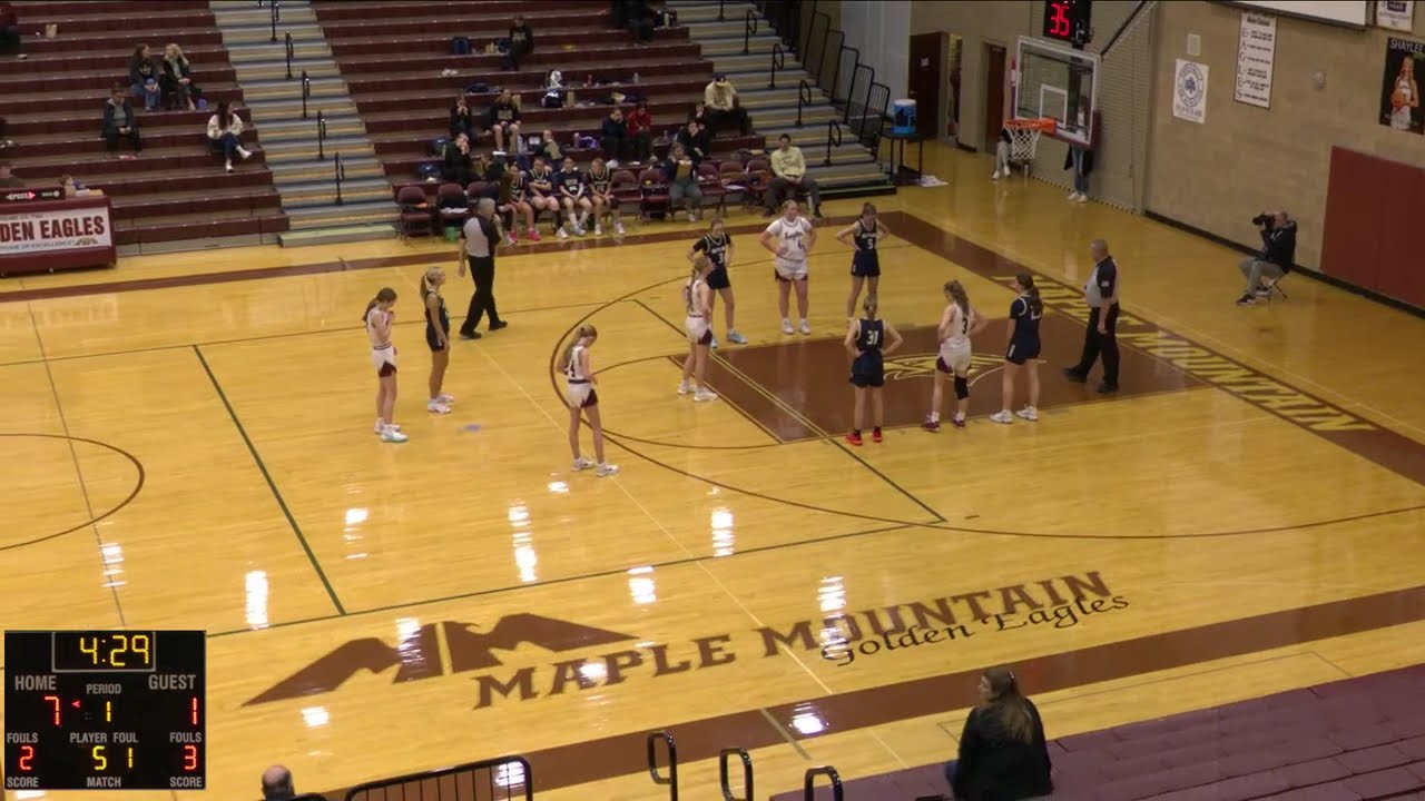 Maple Mountain High vs Skyline High School Girls' Junior Varsity Basketball