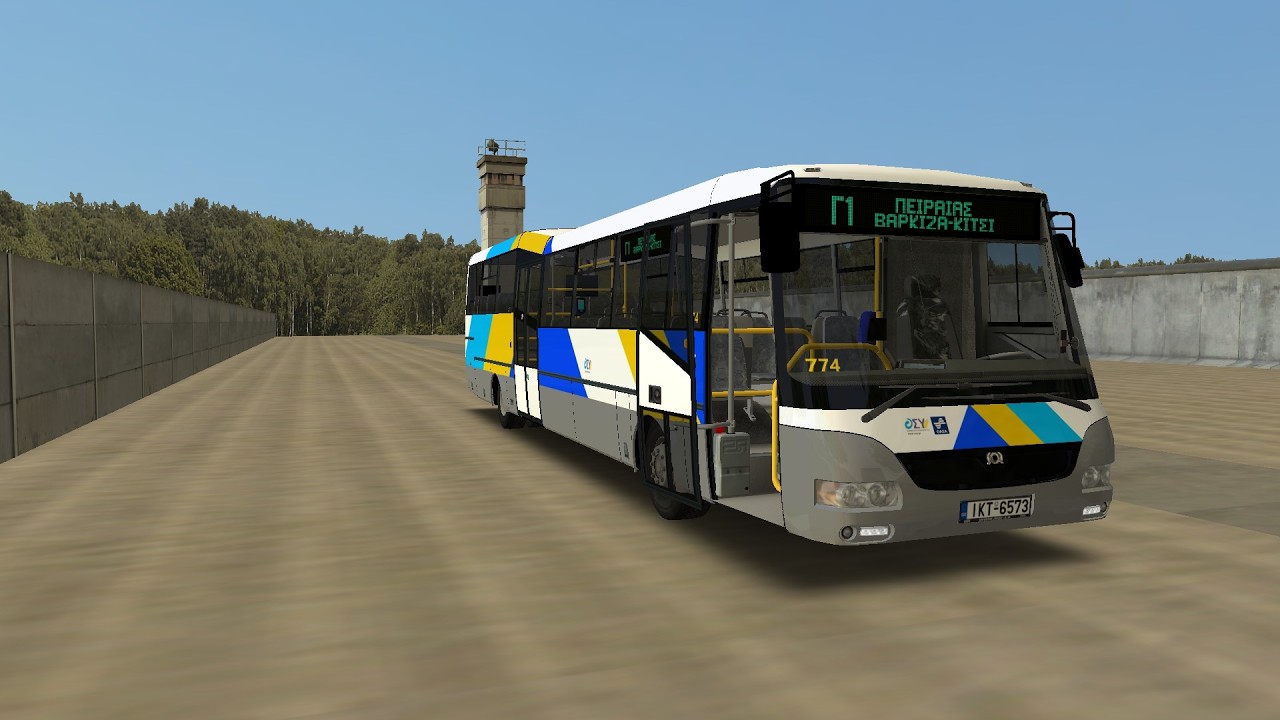 OMSI 2 GR | Athens repaint pack | Athens OSY (774-IKT6573)