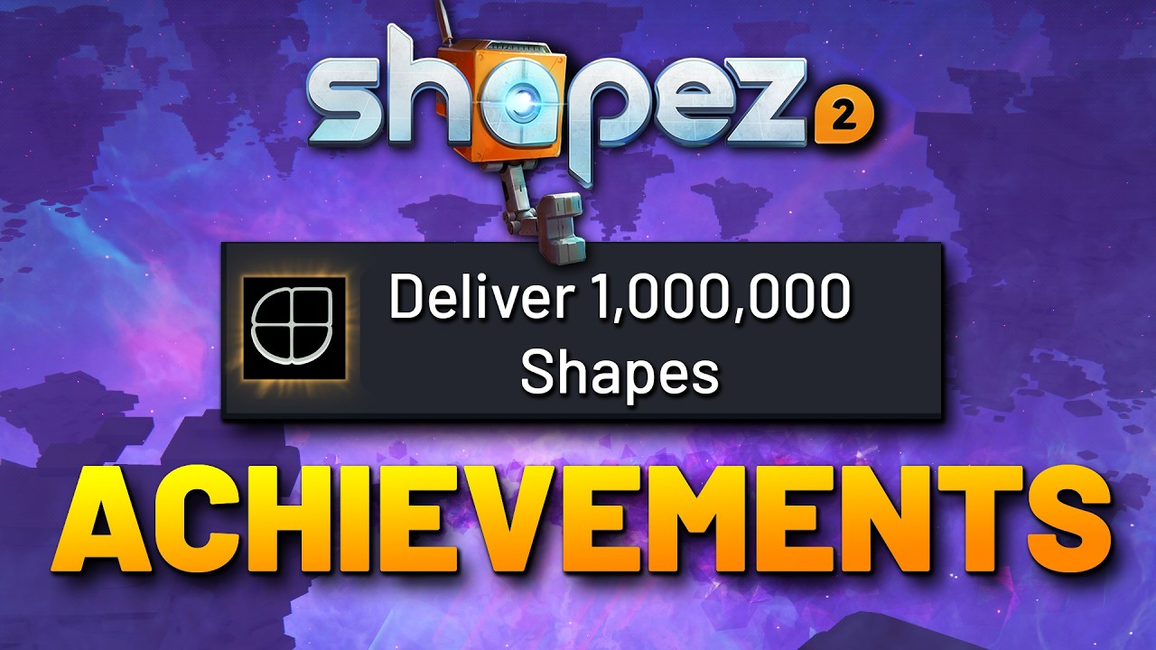 A Closer Look at Achievements in shapez 2 1.0
