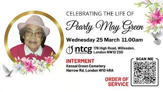 Homegoing Service of Pearly May Green