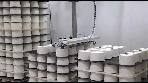 Fully Automated Yarn Packing System for Textile Mills.