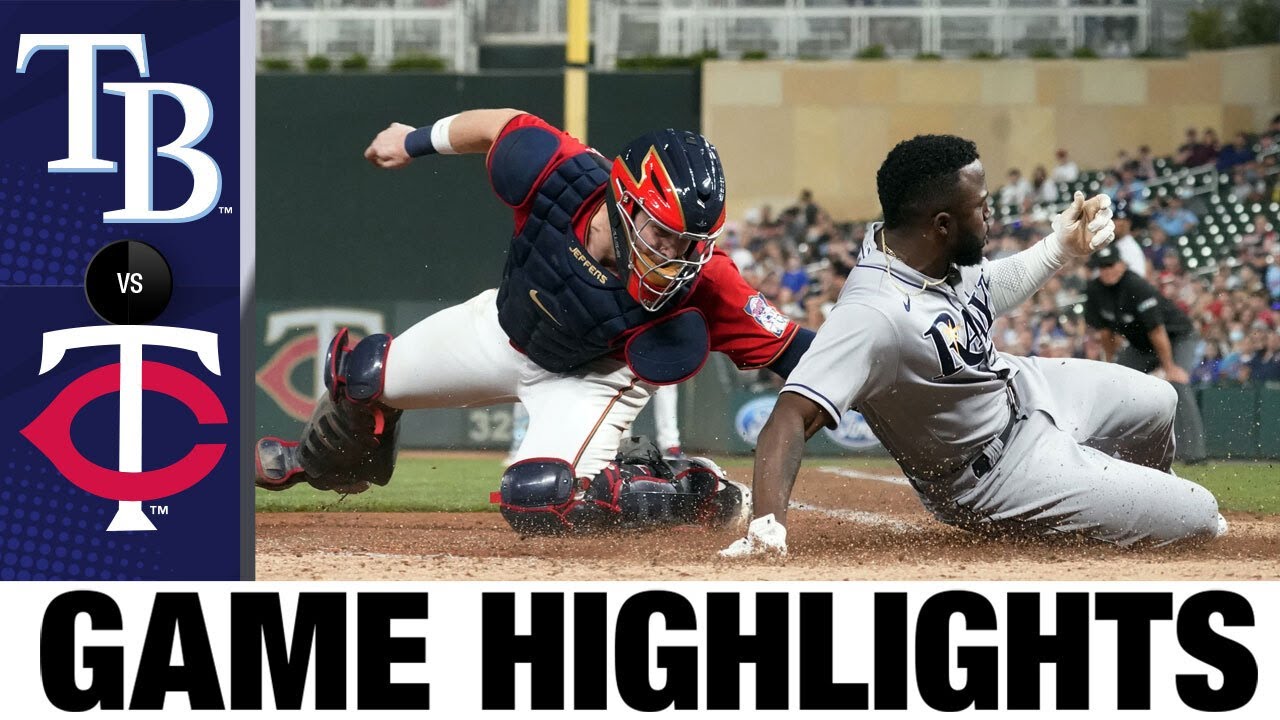 Rays vs. Twins Game Highlights (8/13/21) | MLB Highlights - YouTube