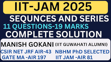 IIT-JAM 2025 REAL ANALYSIS COMPLETE SOLUTION | MANISH SIR | #iitjam2025#JAM2025SOLUTION#realanalysis