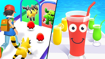 Monster Squad Rush | Juice Run / All Level Gameplay: Android,iOS