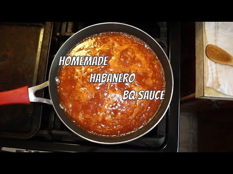 Homemade Habanero BBQ